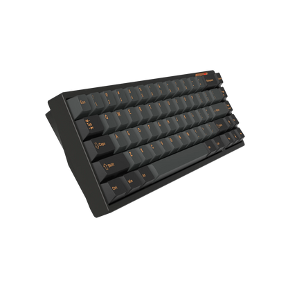 LUMINKEY65 Hot-Swappable 65% Custom Mechanical Keyboard-ano black