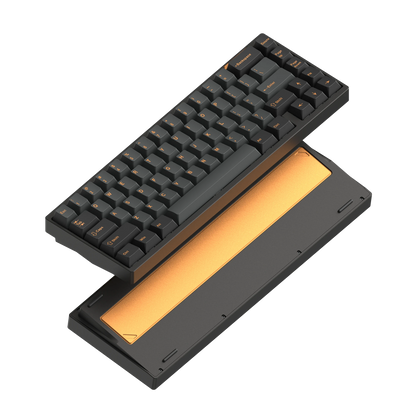 LUMINKEY65 Hot-Swappable 65% Custom Mechanical Keyboard-black