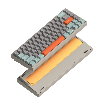 LUMINKEY65 Hot-Swappable 65% Custom Mechanical Keyboard-e white