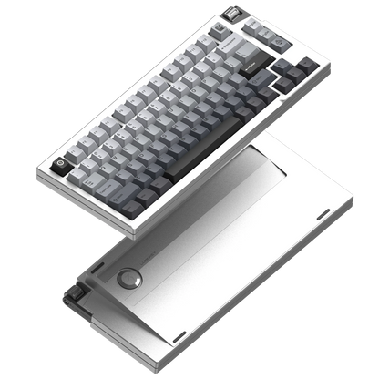 LUMINKEY75 V2 Tri-Mode Custom Mechanical Keyboard Aurora Silver