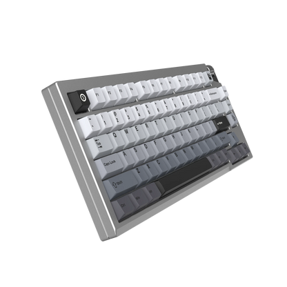 LUMINKEY75 V2 Tri-Mode Custom Mechanical Keyboard Aurora Silver