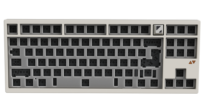 LUMINKEY80 80% Hot-Swappable Custom Mechanical Keyboard white barebones WK
