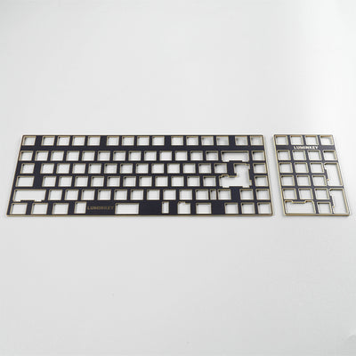 LUMINKEY98用追加Alu/FR4 PCBマウントプレート（複数のレイアウトをサポート）