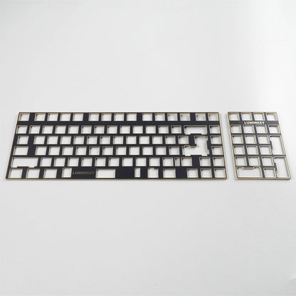 Extra Alu/FR4 PCB-Mount Plate for LUMINKEY98 (Supports Multiple Layout)