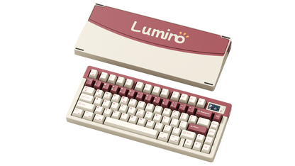 LUMINO75 75% Layout Hot-swappable Custom Mechanical Keyboard-
Crimson Blaze