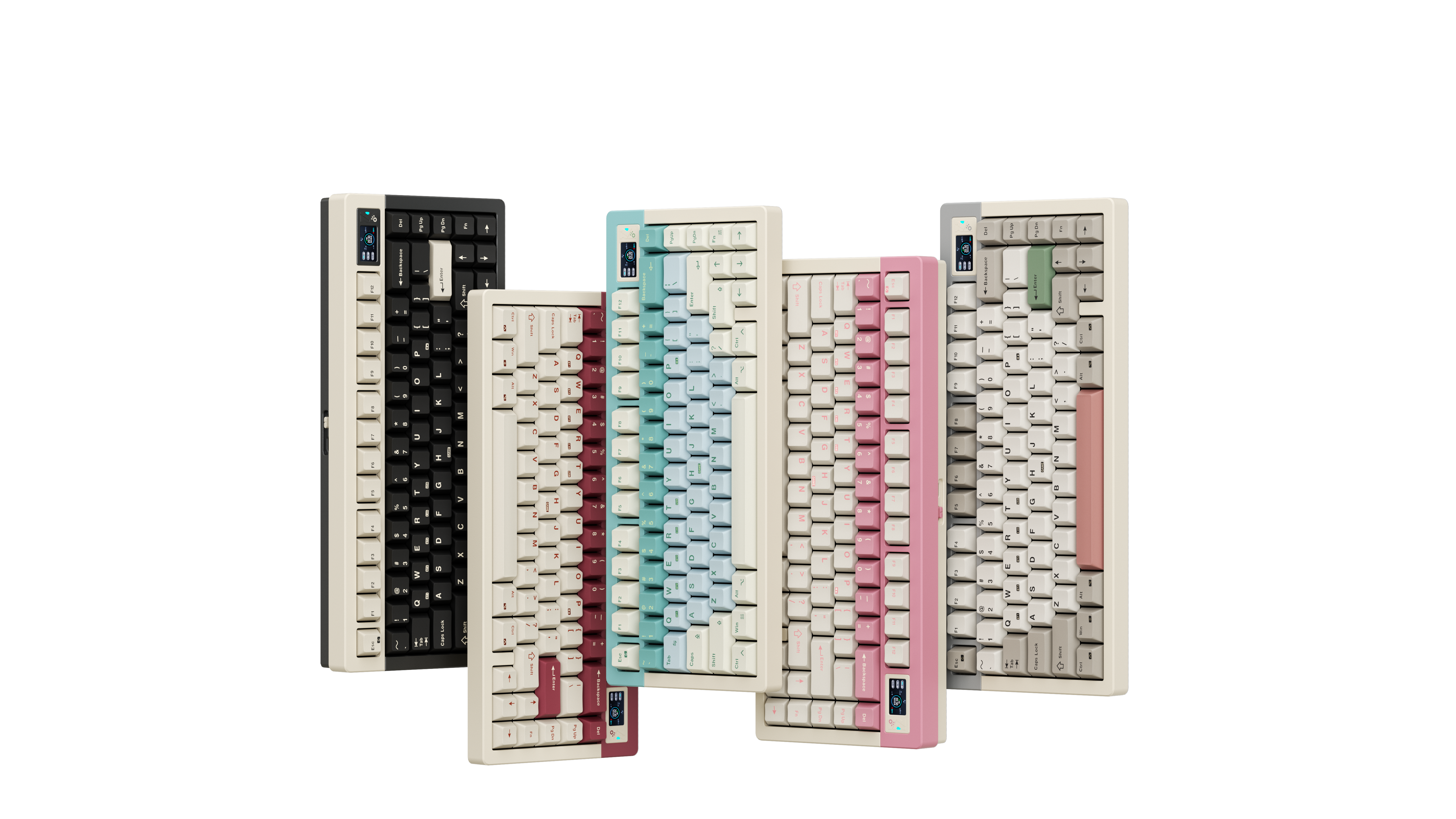 LUMINO75 75% Layout Hot-swappable Custom Mechanical Keyboard.1