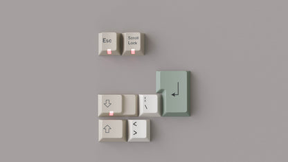 Add-On Double-Shot PBT Keycaps for LUMINKEY80-LED Indicators & ISO keycaps - LUMINKEY