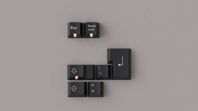 Add-On Double-Shot PBT Keycaps for LUMINKEY80-LED Indicators & ISO keycaps - LUMINKEY