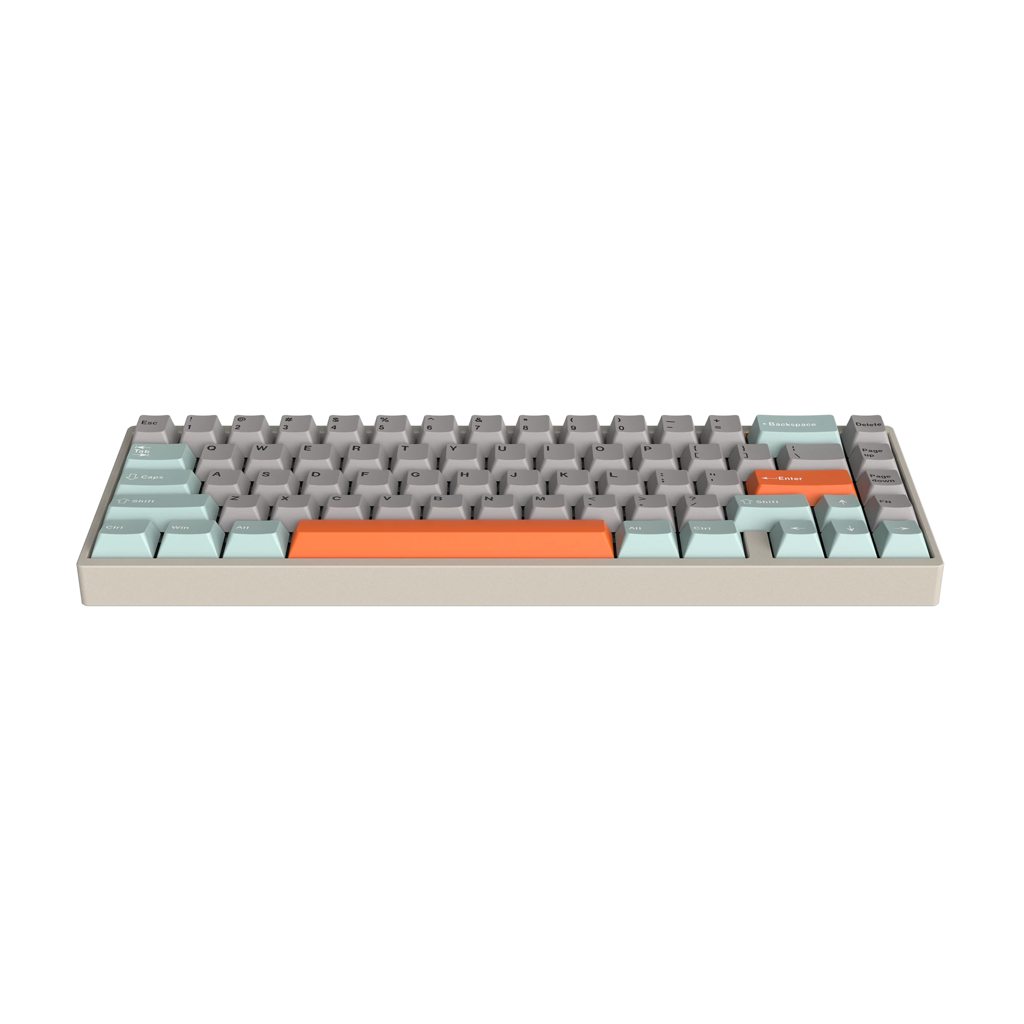LUMINKEY65 Hot-Swappable Custom Mechanical Keyboard E-Creamy White