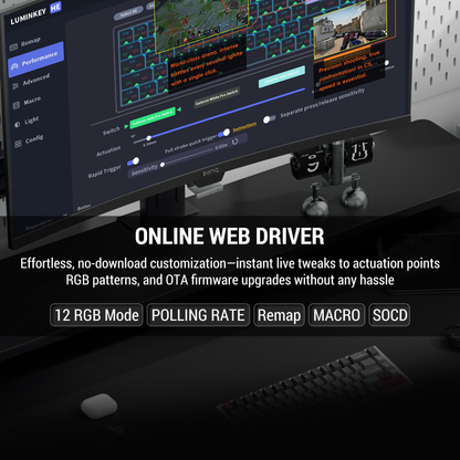 Magger68 Performance HE Magnetic Gaming Keyboard play