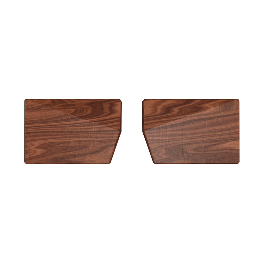 LUMINKEY Split Palm Rest - Walnut Wood