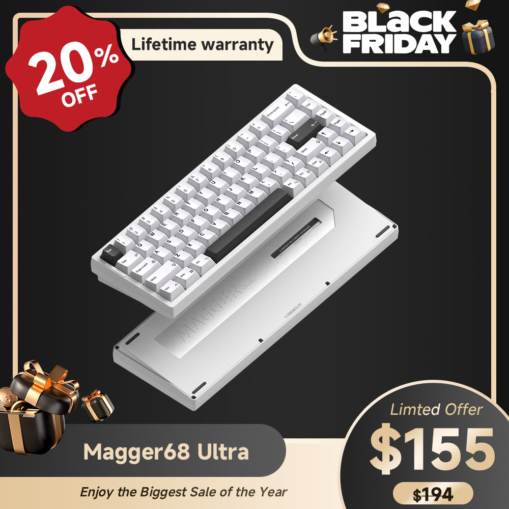 LUMINKEY Magger 68 65% Ultra&Plus - HE Gaming Keyboard