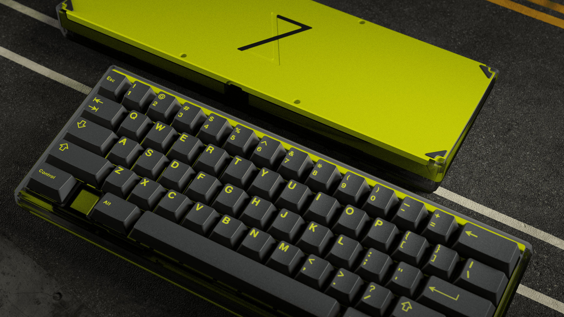 LUMINKEY60 LX BLACKOUT WK 自作キーボード LUMINKEY60 LX Keyboard-In stock
