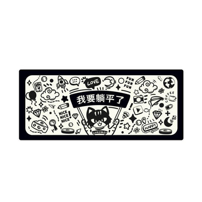 LUMINKEY Desk Mat - Meow Graffiti - LUMINKEY