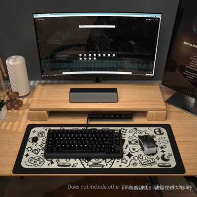 LUMINKEY Desk Mat - Meow Graffiti - LUMINKEY