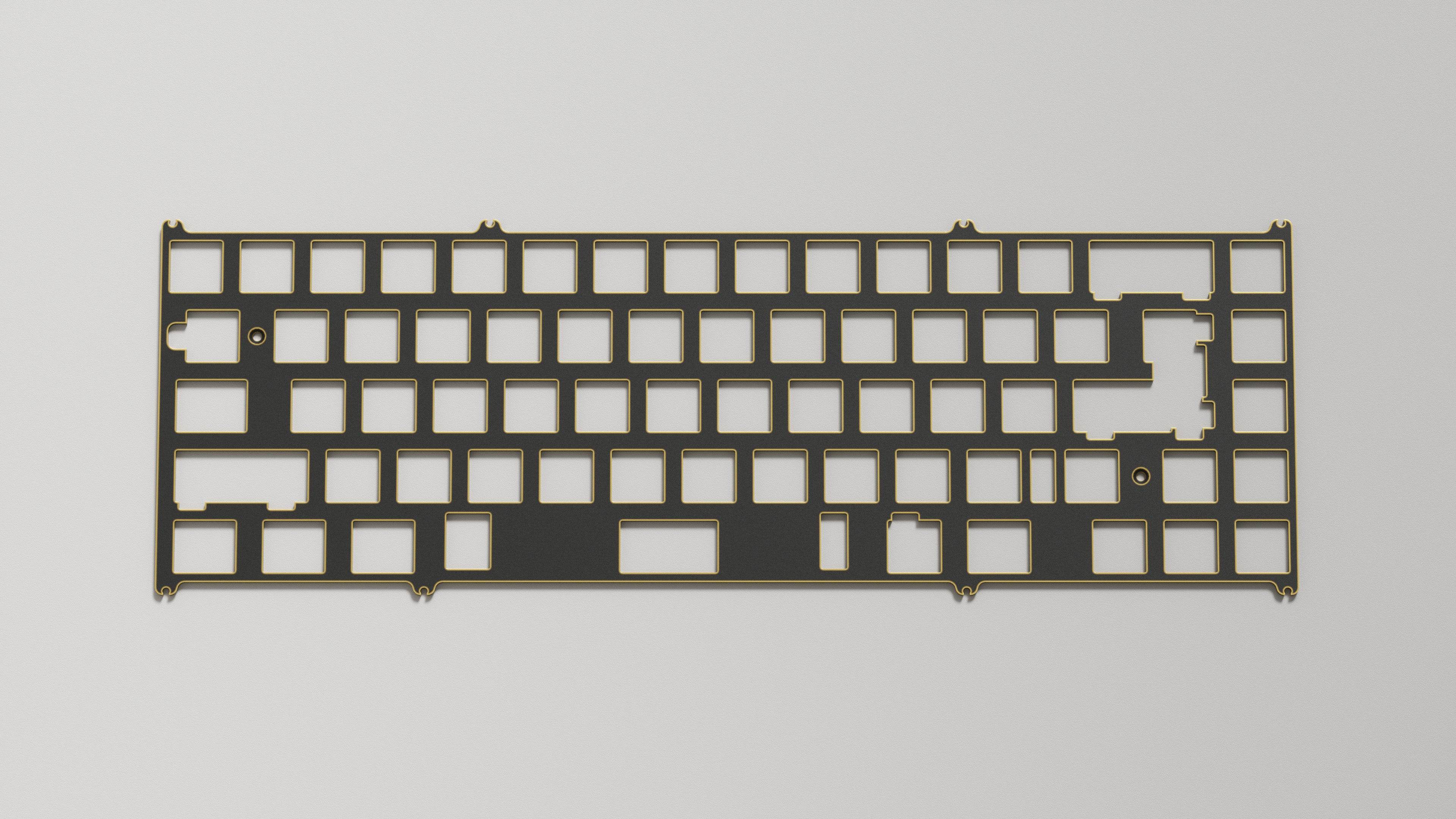 Extra Alu/PC/FR4 PCB-Mount Plate for LUMINKEY65 (Supports Multiple Layout) - LUMINKEY