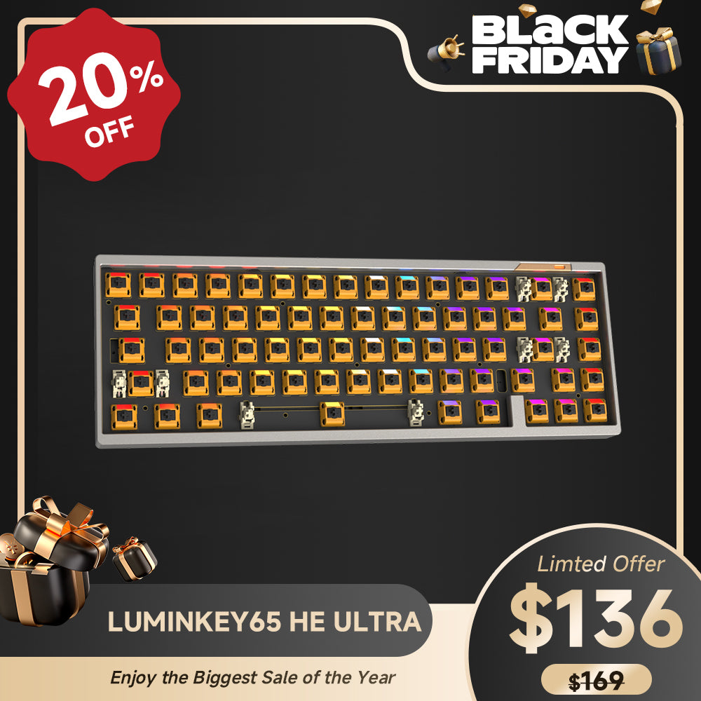 LUMINKEY65 HE ULTRA Custom Magnetic Keyboard