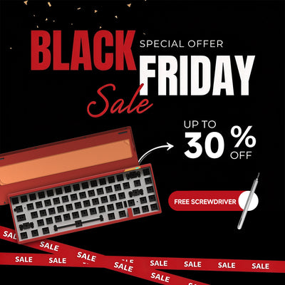 「BLACK FRIDAY」Luminkey65 Barebone – 65% CNC Aluminum Mechanical Keyboard