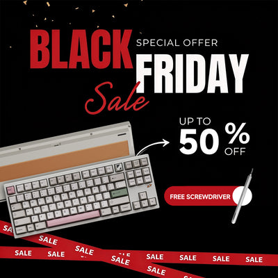 「BLACK FRIDAY」LUMINKEY80V1 — 80% WK Mechanical Keyboard