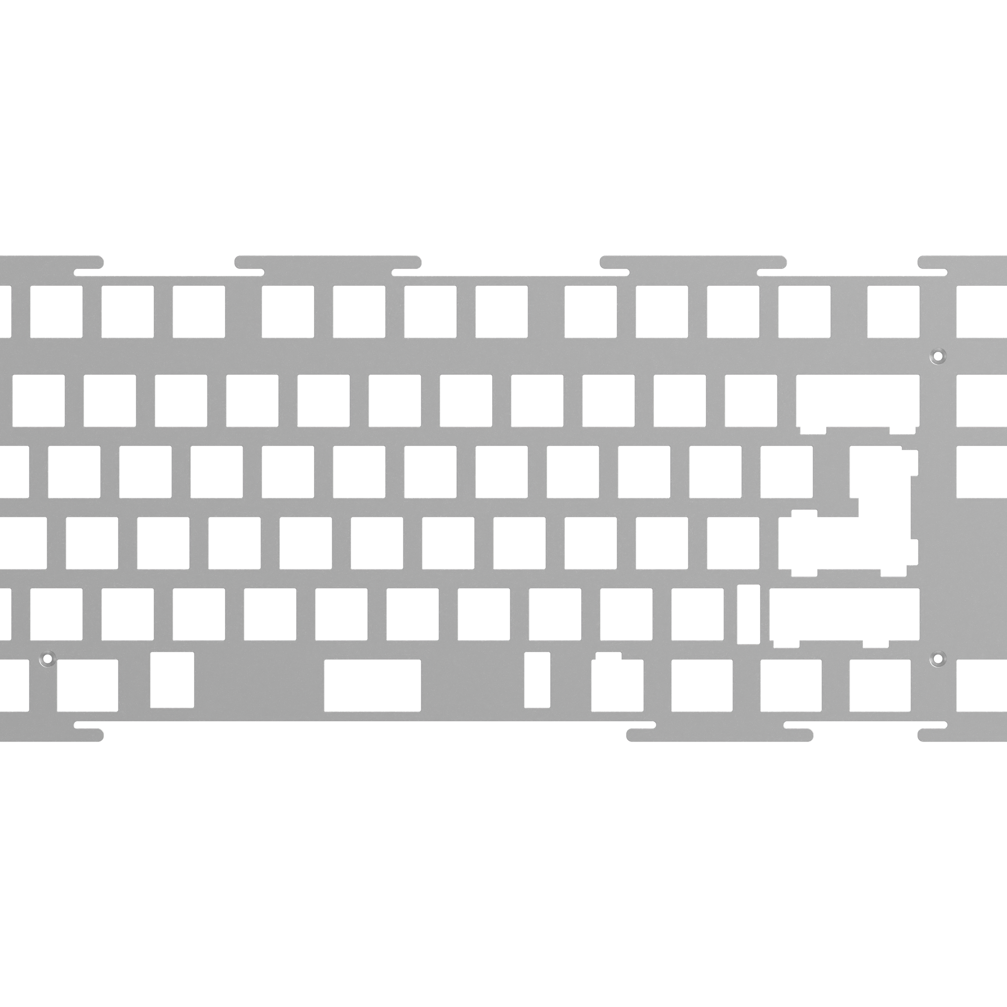 Aluminum/Fr4 Plate for LUMINKEY80 (PCB-mount stabilizer)