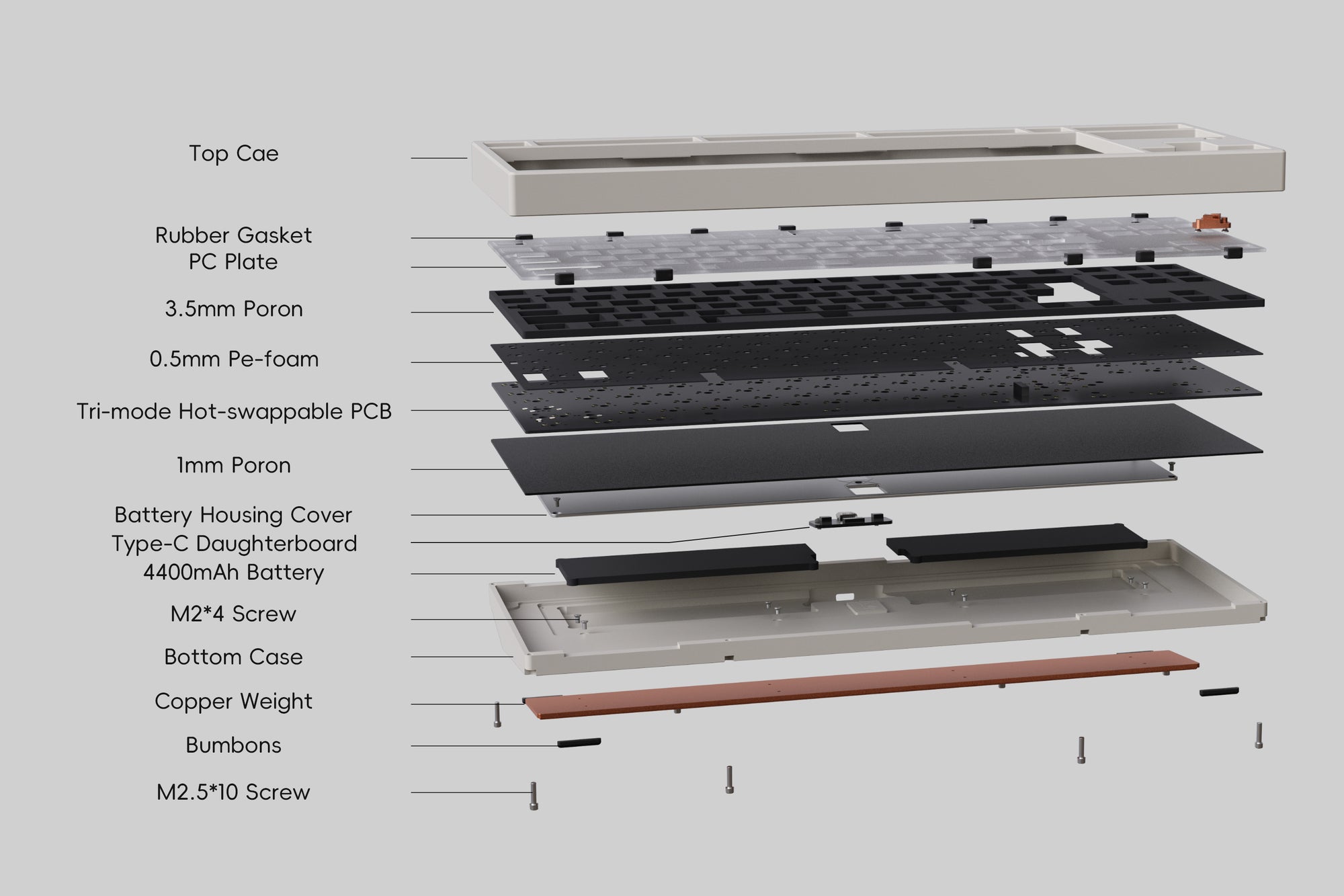 Createkeebs Luminkey 80 Wireless Custom Mechanical Keyboard – Mecha