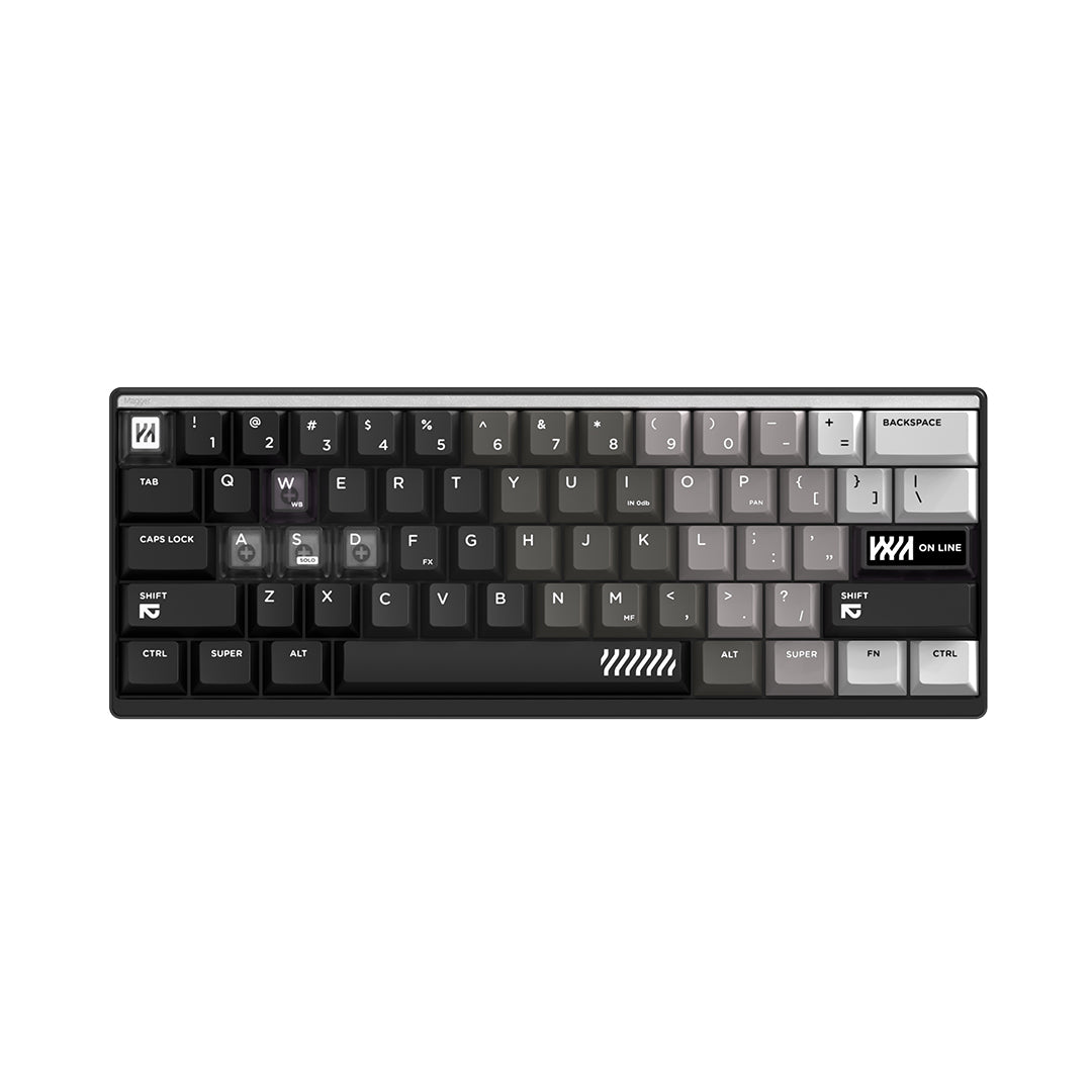 Magger60 HE — 60% Hall Effect Magnetic Gaming Keyboard – LUMINKEY