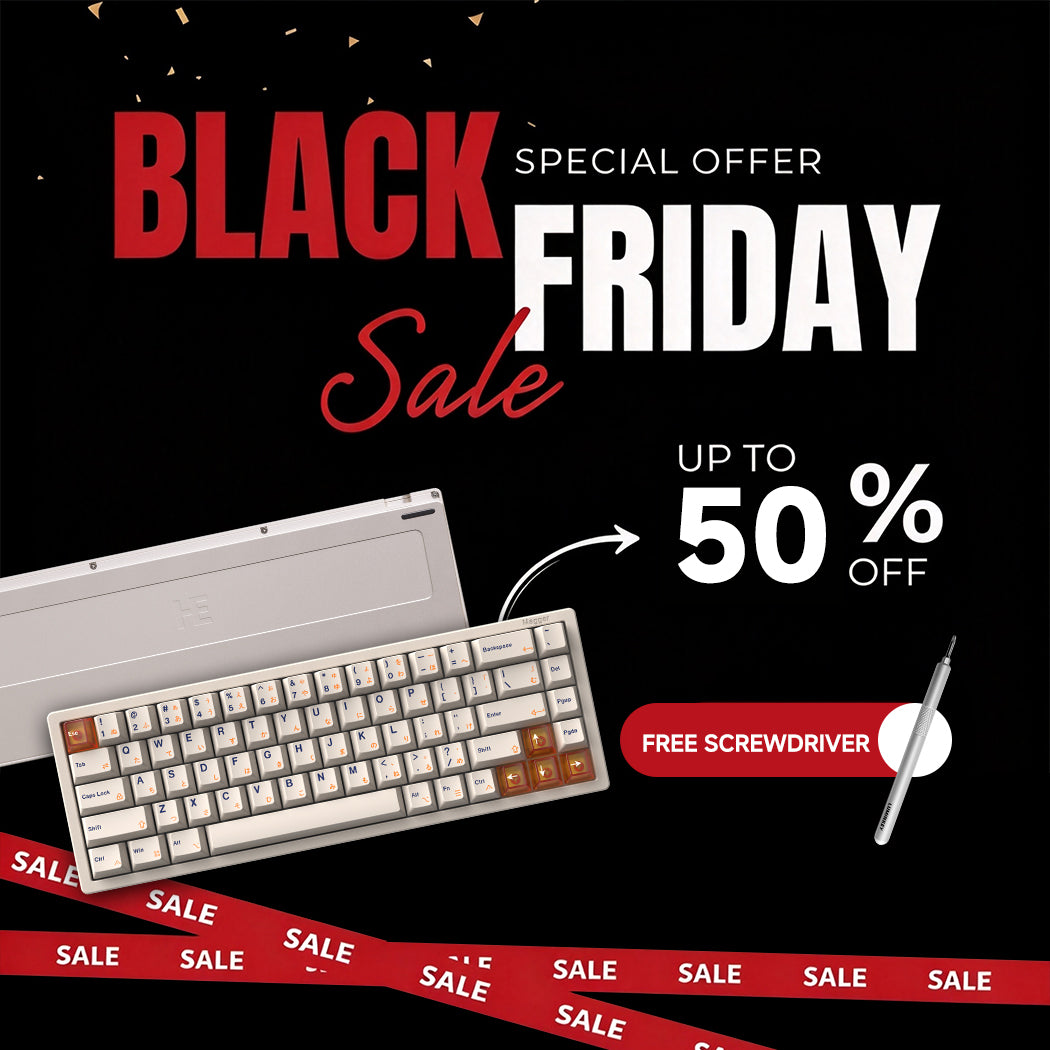 「BLACK FRIDAY」Magger68 HE Performance — 65% Hall Effect Magnetic Gaming Keyboard