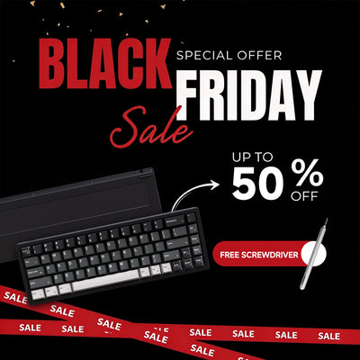 「BLACK FRIDAY」Magger68 HE Plus — 65% Hall Effect Magnetic Gaming Keyboard